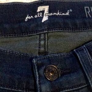 7 For All Mankind Rhigby Jeans 28 very nice blue wash